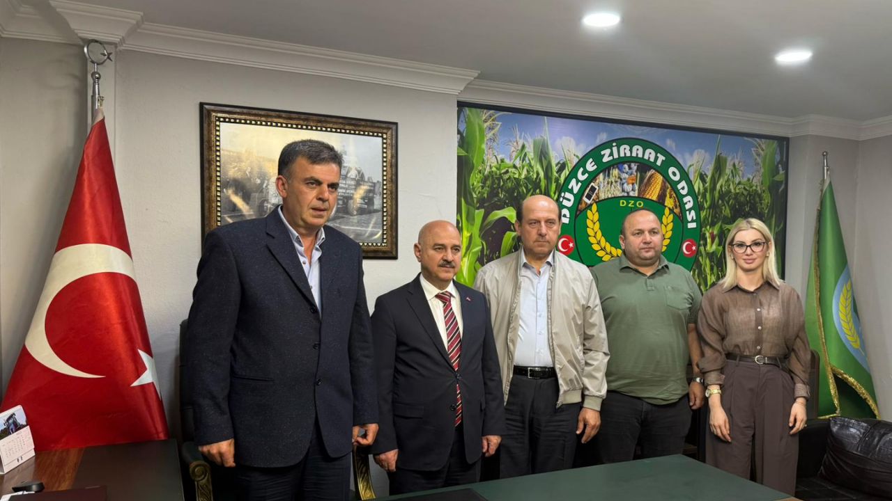 REKTÖR SÖZBİR’DEN ZİRAAT ODASI’NA ZİYARET