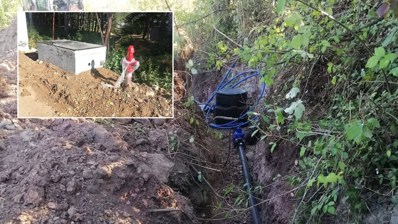 Çamlıca Köyü’ne Kesintisiz İçme Suyu Geliyor