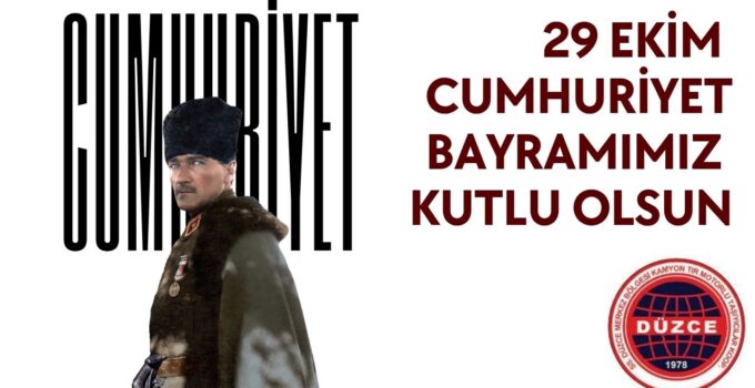 KAMYONCULAR KOPARATİF 29 EKİM REKLAM ÇALIŞMASI