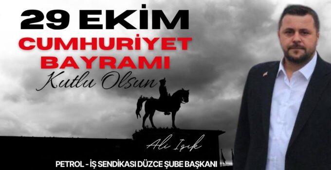 ALİ IŞIK 29 EKİM REKLAM ÇALIŞMASI