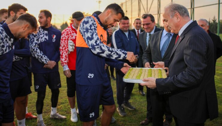 Başkan Özlü’den Düzcespor’a Moral Ziyareti ve Prim Sözü