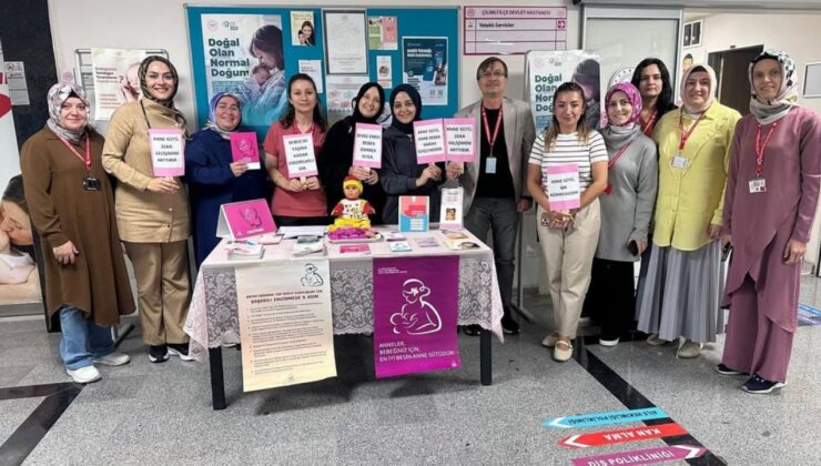 Çilimli’de Normal Doğum Haftası Etkinliği Anne ve Bebek Sağlığına Önemli Bilgilendirme