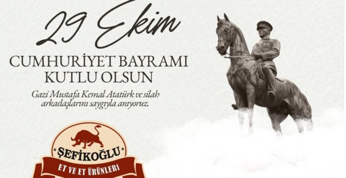 ŞEFİKOĞLU KASAP 29 EKİM REKLAM ÇALIŞMASI