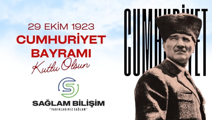 SAĞLAM BİLİŞİM 29 EKİM REKLAM ÇALIŞMASI