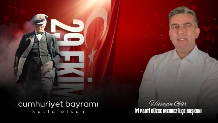 HÜSEYİN GÜR 29 EKİM REKLAM ÇALIŞMASI