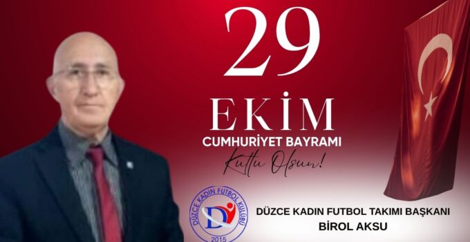 BİROL AKSU 29 EKİM REKLAM ÇALIŞMASI