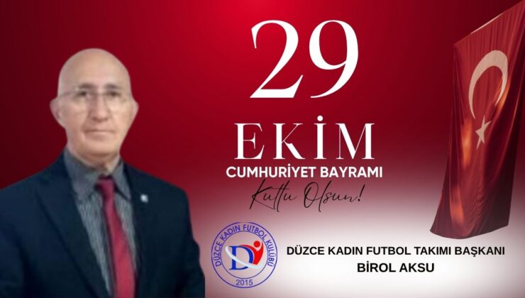 BİROL AKSU 29 EKİM REKLAM ÇALIŞMASI