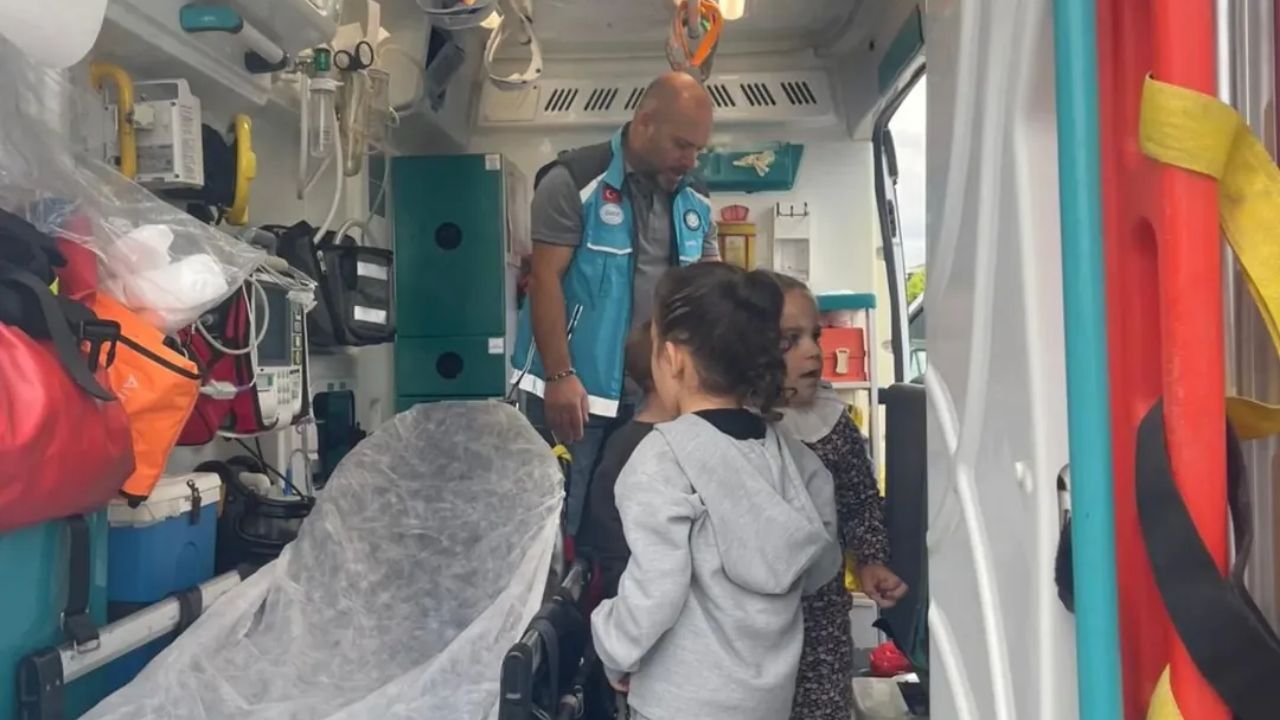 Minik Öğrenciler 112’yi Yakından Tanıdı