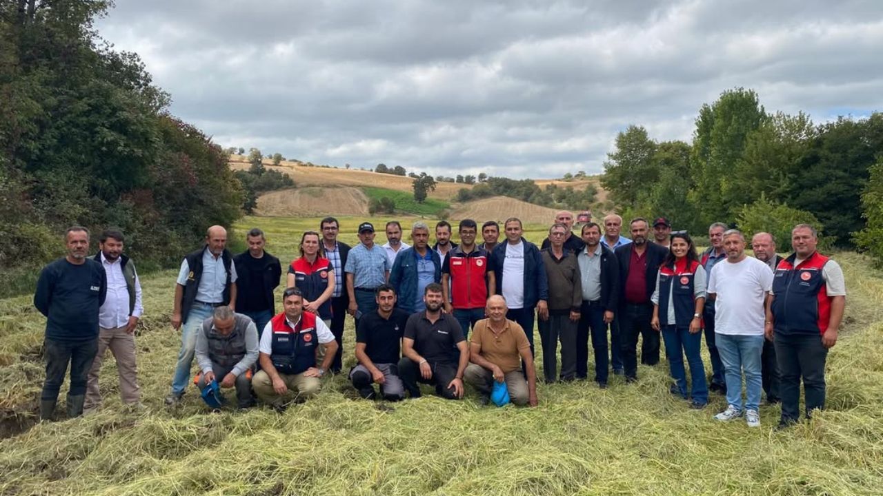 Düzce Çeltik Üreticileri Çanakkale’de Modern Sulama Tekniklerini İnceledi