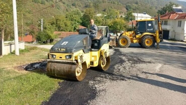 Çilimli Köylerinde Yollar Yenileniyor Hızardere ve Bıçkıbaşı’nda Bakım Tamamlandı