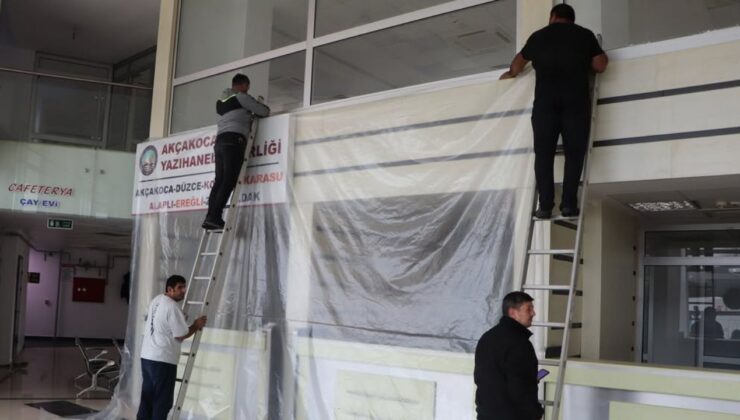 Akçakoca Otobüs Terminalinde Kapsamlı Temizlik Çalışması