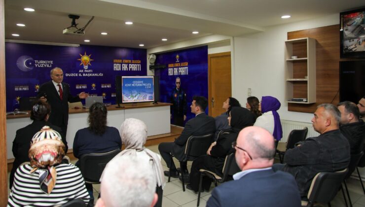 Başkan Özlü ”Düzce Tarihinin En Büyük İçme Suyu Yatırımını Yapıyoruz”