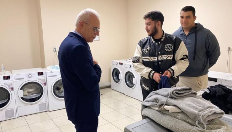 Düzce’de İl Müdüründen Yurt Ziyareti Öğrenciler Taleplerini Paylaştı