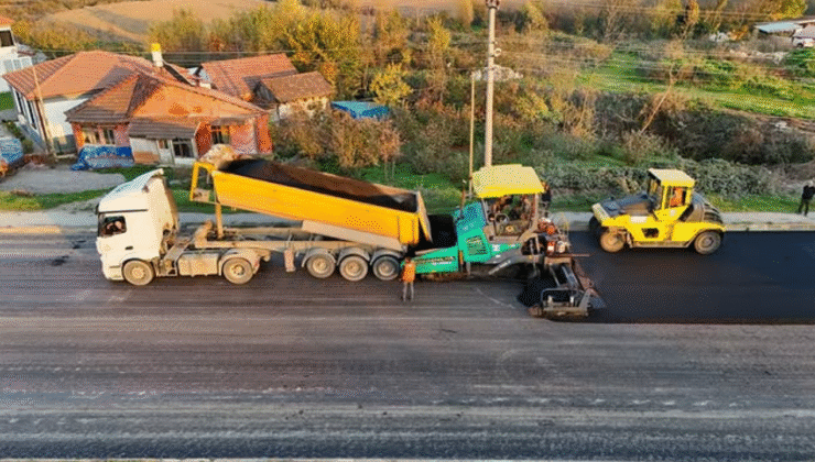 Gölyaka’da Planlı Asfaltlama Çalışmaları Devam Ediyor