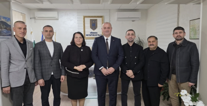 Çilimli’den Mestanlı’ya Resmî Ziyaret: Başkan Yıldız ve Heyet İş Birliğini Güçlendirdi