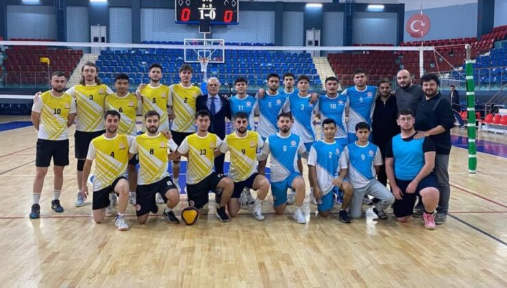Yurtlig Erkek Voleybol Turnuvası Düzce’de Heyecan Kattı