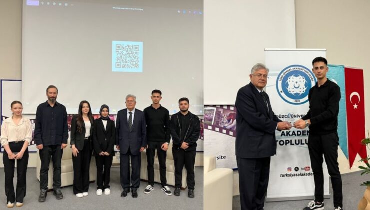 Düzce Üniversitesi’nde ”Dış Politika Ufuk Turu ve NATO” Konferansı Gerçekleştirildi