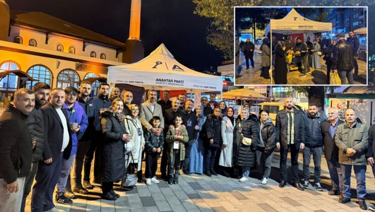 Anahtar Parti Merkez İlçe Teşkilatından Şehitler İçin Anlamlı Vefa