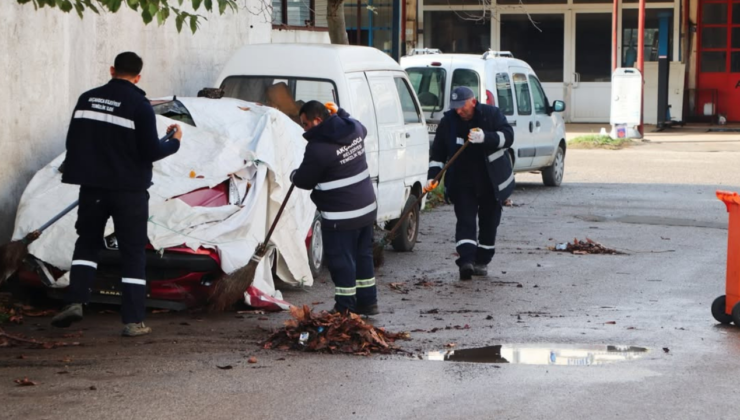 Akçakoca Sanayi Bölgesinde Düzenli Temizlik Çalışmaları Devam Ediyor
