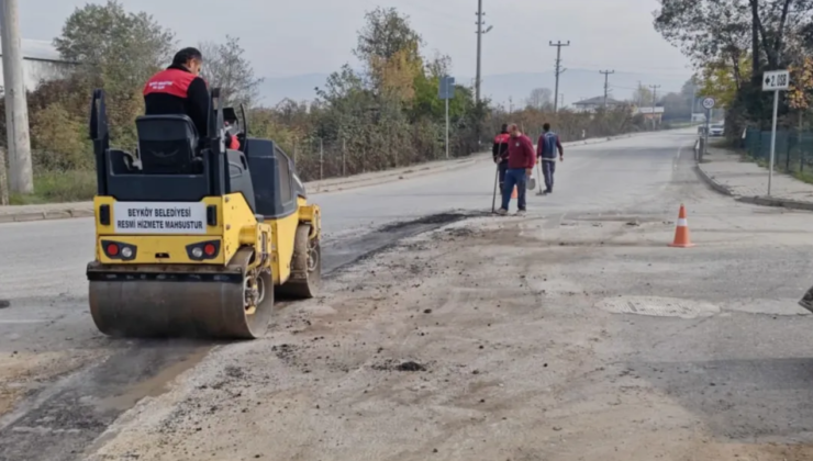 Beyköy’de Yol Güvenliği ve Yaşam Konforu İçin Çalışmalar Sürüyor