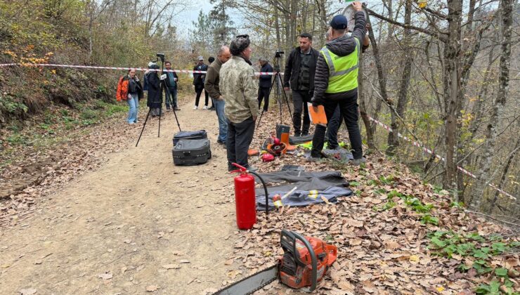 Yığılca’da Orman İşçiliği İçin Mesleki Yeterlilik Sınavı Heyecanı