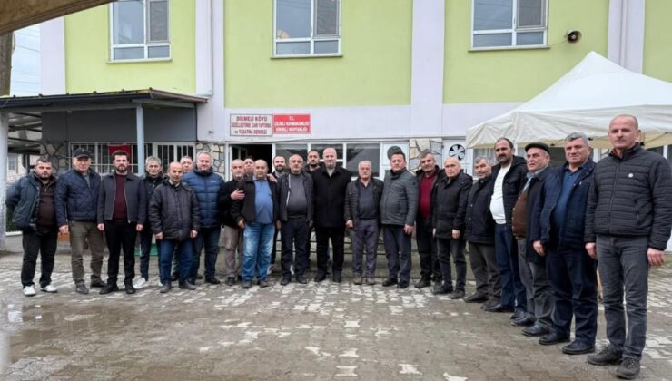 Başkan Yılmaz Yıldız, Dikmeli Köyü’ndeki Mahalle Referandumu Öncesi Vatandaşlarla Buluştu