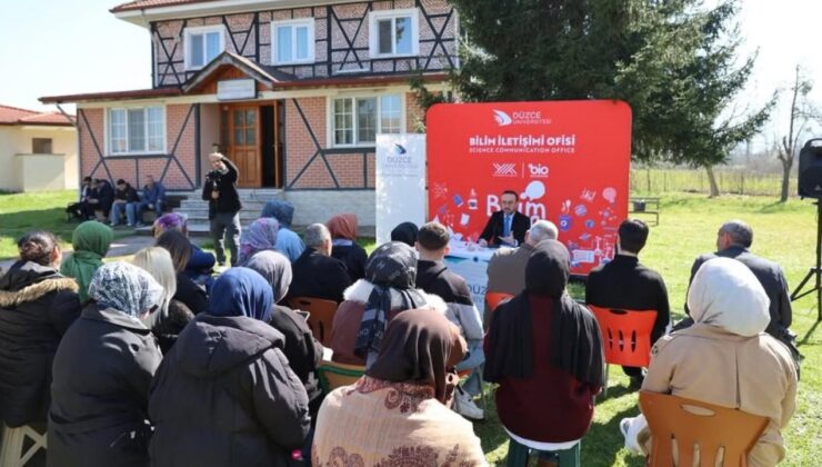 Gümüşpınar Köyü’nde Bilim Kafe Etkinliği Yoğun İlgi Gördü