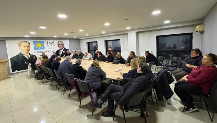 İYİ Parti Düzce’de Mart Ayı İl ve İlçe Yönetim Kurulu Toplantısı Yapıldı
