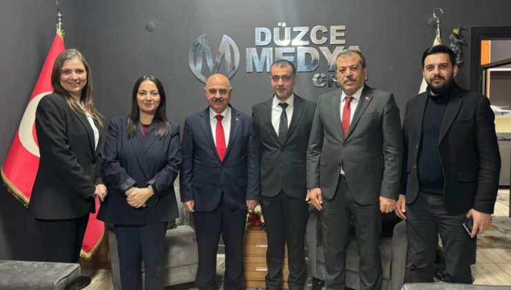 Rektör Sözbir’den Düzce Medya Grup’a Ziyaret