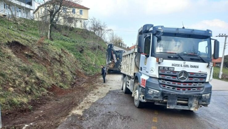 Aydınpınar ve Çamlısu Köylerinde Altyapı Çalışmaları Devam Ediyor