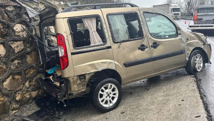 Aynı Nokta Yine Kaza: Akçakoca Yolunda 1 Kişi Yaralandı