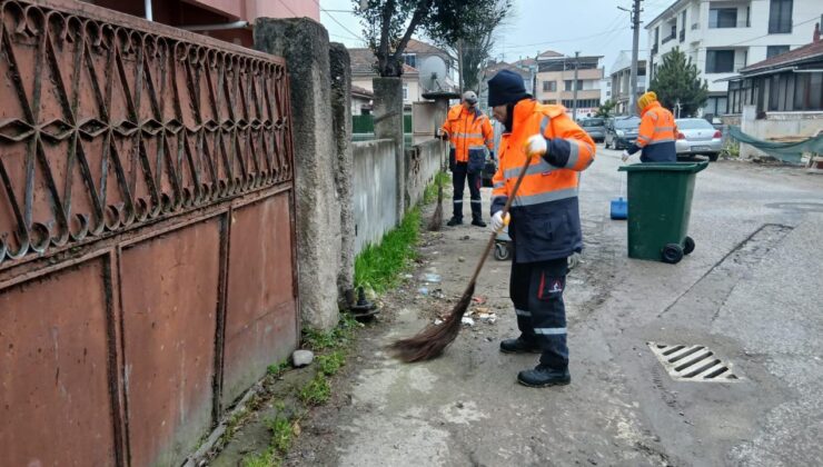Düzce’de Temizlik ve Bakım Çalışmaları Aralıksız Sürüyor
