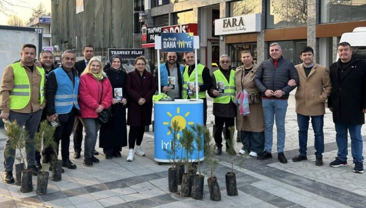 İYİ Parti Düzce Teşkilatı’ndan Orman Haftası’nda Anlamlı Fidan Dağıtımı