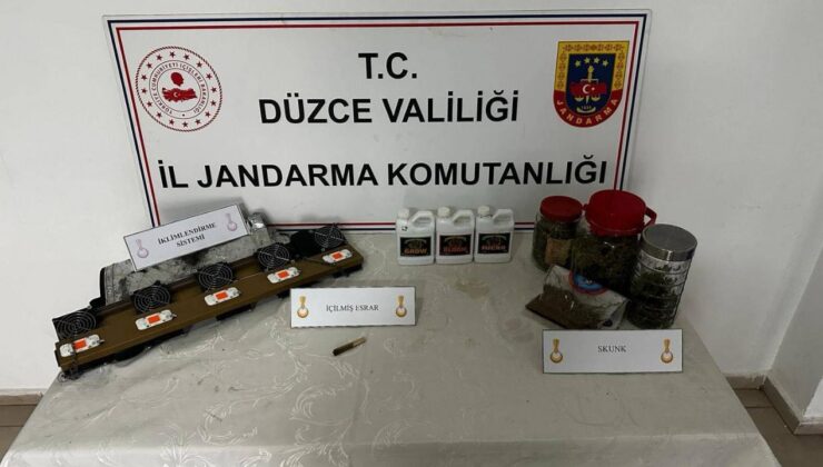 Düzce’de Uyuşturucu Operasyonu: 2 Şüpheli Yakalandı