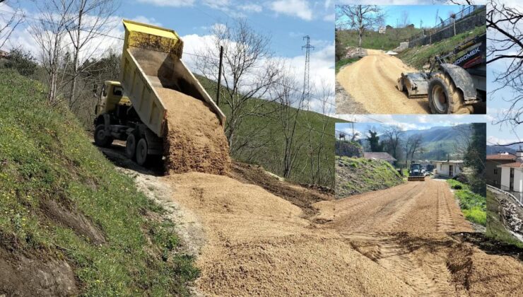 Yığılca’da Yollar Yenileniyor: Güney Köyü’ne Konforlu Ulaşım