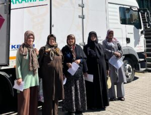 Mobil Kanser Tarama Tırı Gölyaka’da Hizmet Vermeye Başladı
