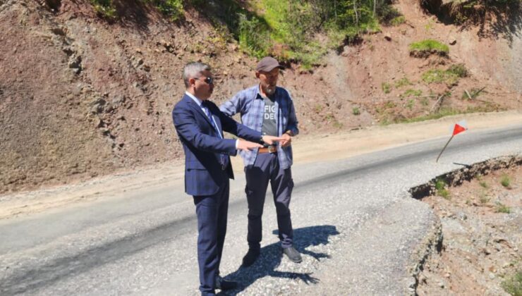 Genel Sekreter Çelik, Derdin Köyü’nde İncelemelerde Bulundu