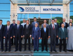 Düzce Üniversitesi, ÜAK Yönetim Kurulu’nu Ağırladı