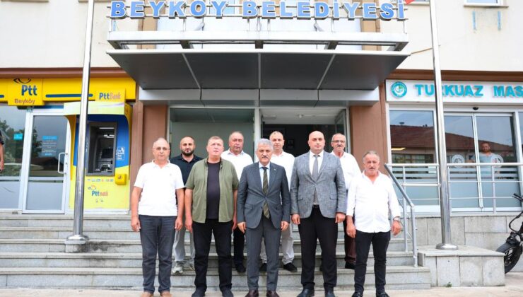 Vali Makas’tan Beyköy Belediyesi’ne Ziyaret
